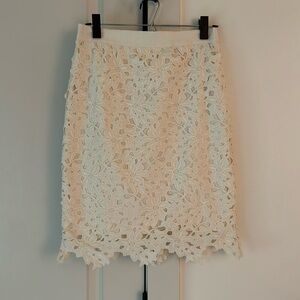 Loft Lace Skirt size 4